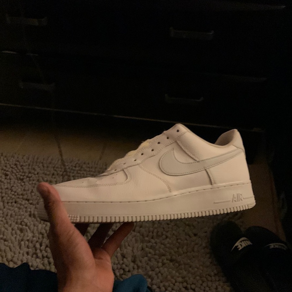 Air Force 1 grey and white size 12*no shoe laces*
